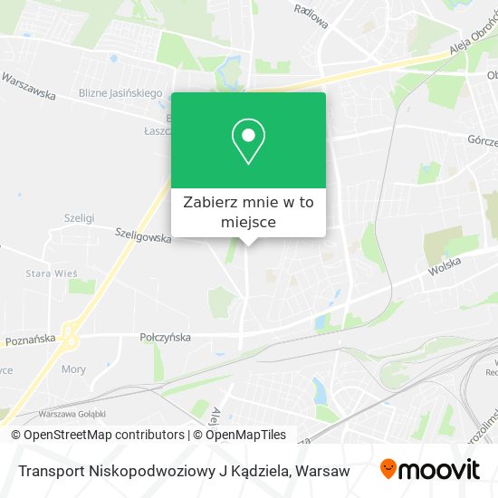 Mapa Transport Niskopodwoziowy J Kądziela