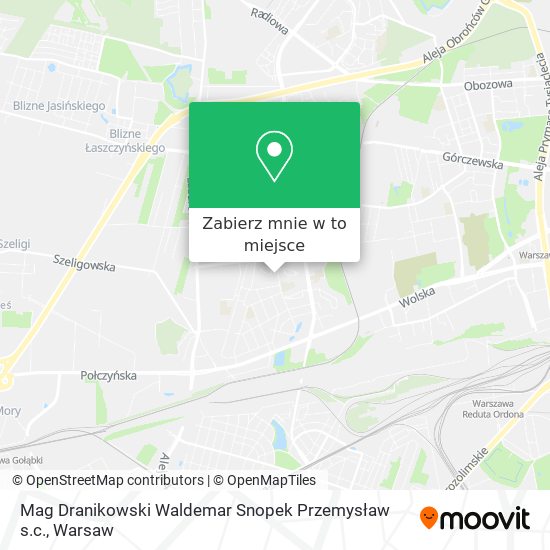 Mapa Mag Dranikowski Waldemar Snopek Przemysław s.c.