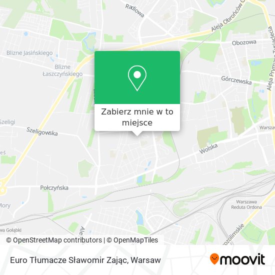 Mapa Euro Tłumacze Sławomir Zając