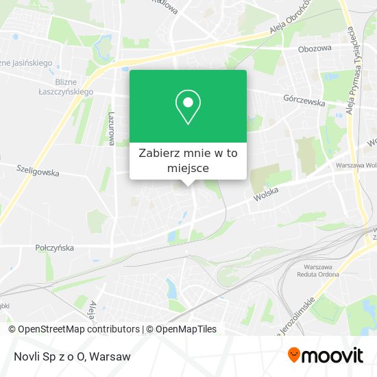 Mapa Novli Sp z o O