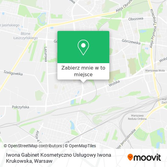 Mapa Iwona Gabinet Kosmetyczno Usługowy Iwona Krukowska