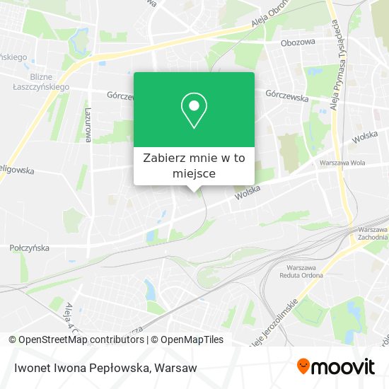 Mapa Iwonet Iwona Pepłowska