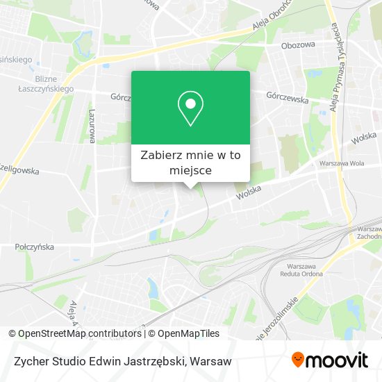 Mapa Zycher Studio Edwin Jastrzębski