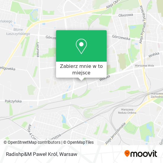 Mapa Radishp&M Paweł Król