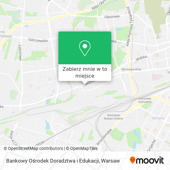 Mapa Bankowy Ośrodek Doradztwa i Edukacji