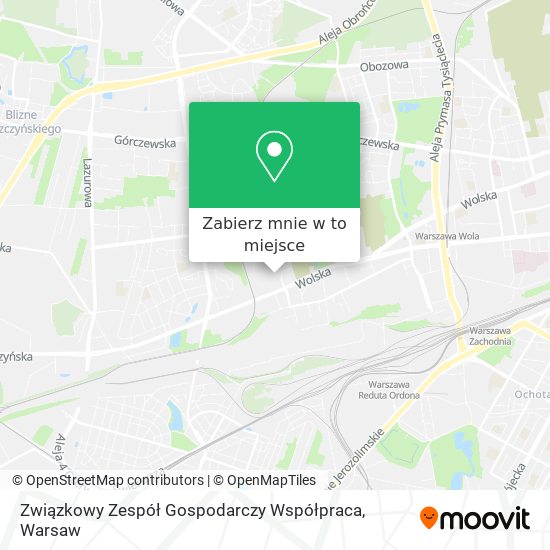 Mapa Związkowy Zespół Gospodarczy Współpraca