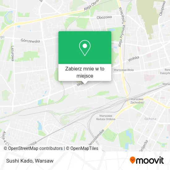 Mapa Sushi Kado