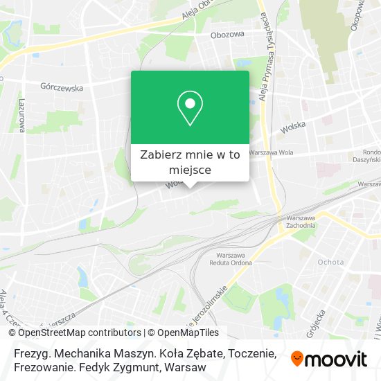 Mapa Frezyg. Mechanika Maszyn. Koła Zębate, Toczenie, Frezowanie. Fedyk Zygmunt