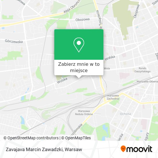 Mapa Zavajava Marcin Zawadzki