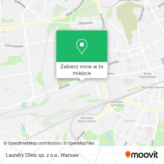 Mapa Laundry Clinic sp. z o.o.