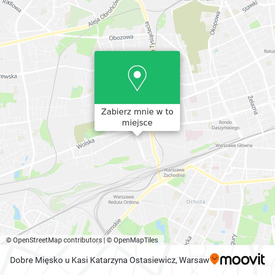 Mapa Dobre Mięsko u Kasi Katarzyna Ostasiewicz