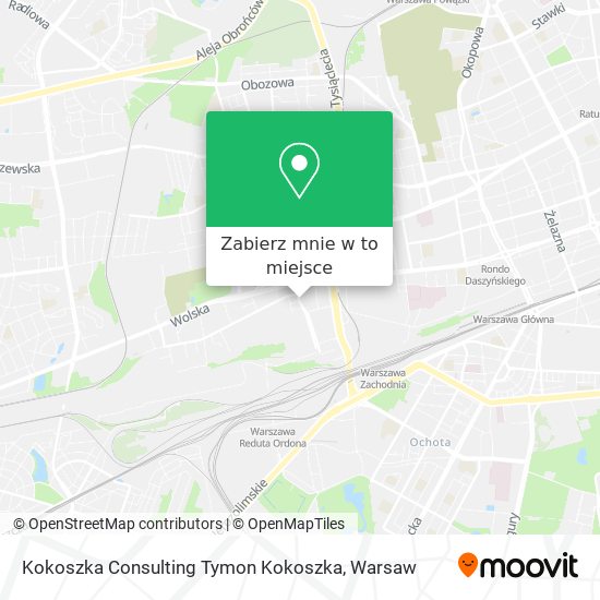 Mapa Kokoszka Consulting Tymon Kokoszka