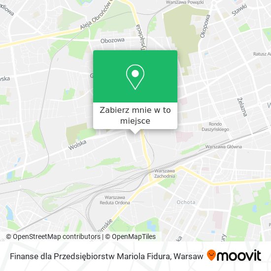 Mapa Finanse dla Przedsiębiorstw Mariola Fidura