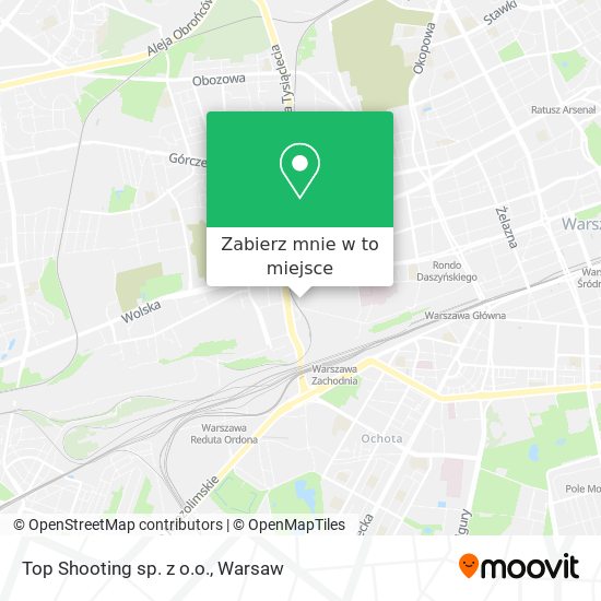Mapa Top Shooting sp. z o.o.