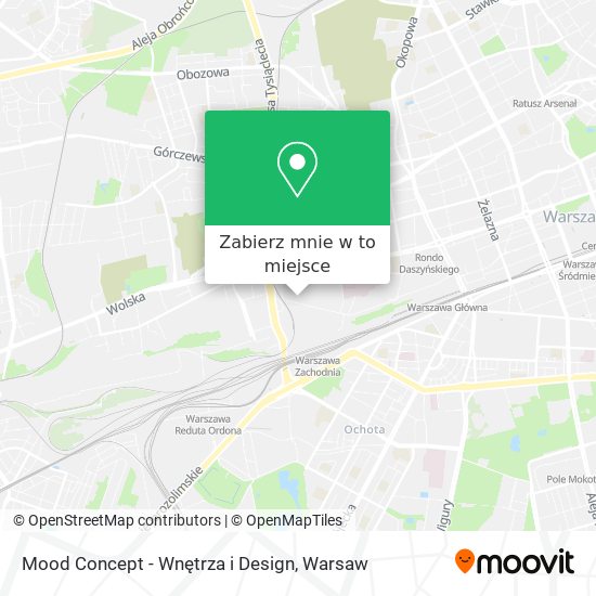 Mapa Mood Concept - Wnętrza i Design