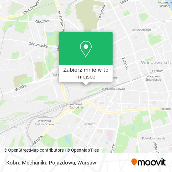 Mapa Kobra Mechanika Pojazdowa