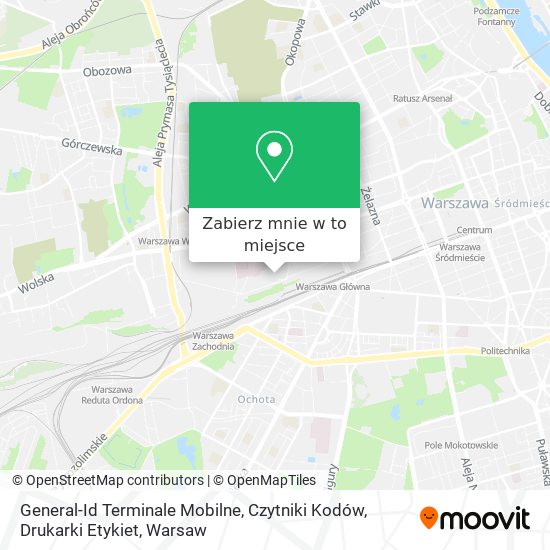 Mapa General-Id Terminale Mobilne, Czytniki Kodów, Drukarki Etykiet