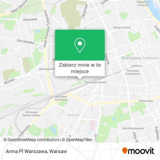 Mapa Arma Pl Warszawa