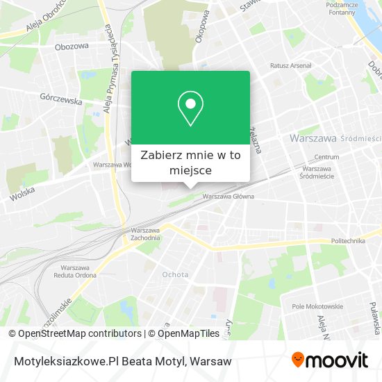 Mapa Motyleksiazkowe.Pl Beata Motyl