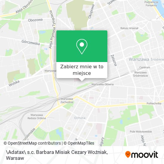 Mapa \Adatax\ s.c. Barbara Misiak Cezary Woźniak