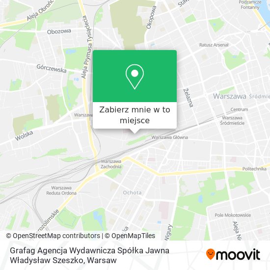 Mapa Grafag Agencja Wydawnicza Spółka Jawna Władysław Szeszko