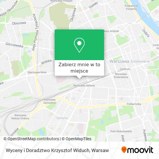 Mapa Wyceny i Doradztwo Krzysztof Widuch