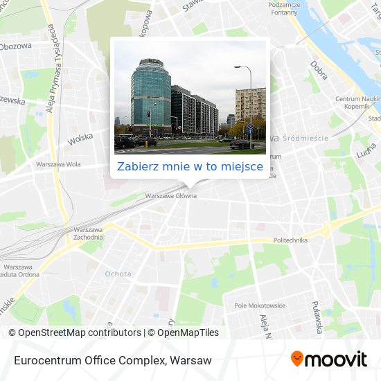 Mapa Eurocentrum Office Complex