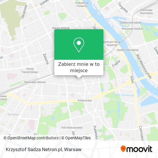 Mapa Krzysztof Sadza Netron.pl