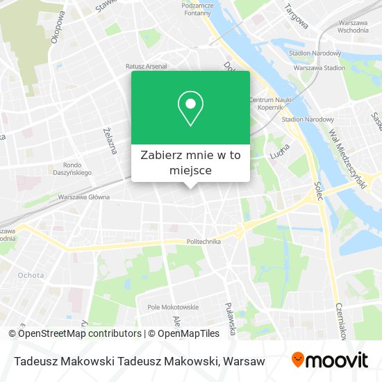 Mapa Tadeusz Makowski Tadeusz Makowski