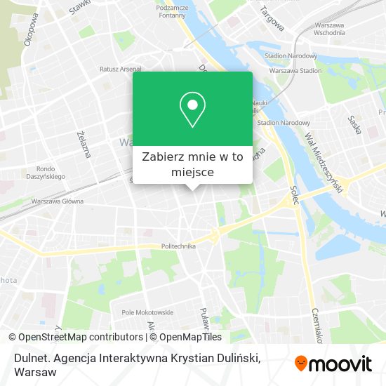 Mapa Dulnet. Agencja Interaktywna Krystian Duliński