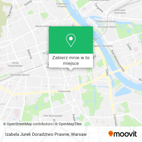 Mapa Izabela Jurek Doradztwo Prawne