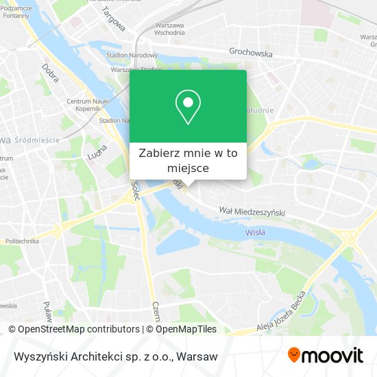 Mapa Wyszyński Architekci sp. z o.o.