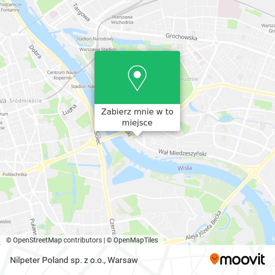 Mapa Nilpeter Poland sp. z o.o.