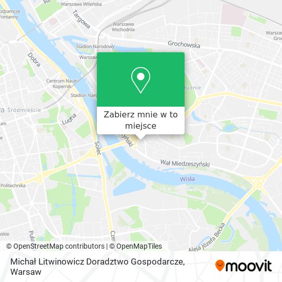 Mapa Michał Litwinowicz Doradztwo Gospodarcze