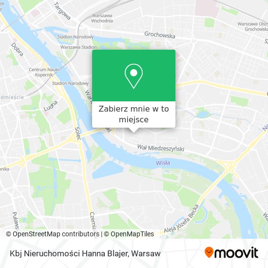 Mapa Kbj Nieruchomości Hanna Blajer