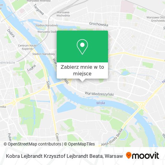 Mapa Kobra Lejbrandt Krzysztof Lejbrandt Beata