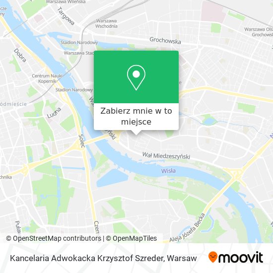 Mapa Kancelaria Adwokacka Krzysztof Szreder