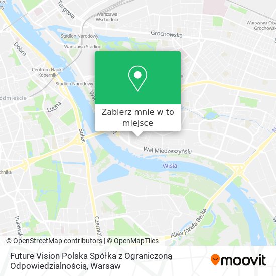 Mapa Future Vision Polska Spółka z Ograniczoną Odpowiedzialnością