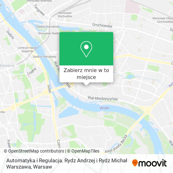 Mapa Automatyka i Regulacja. Rydz Andrzej i Rydz Michał Warszawa