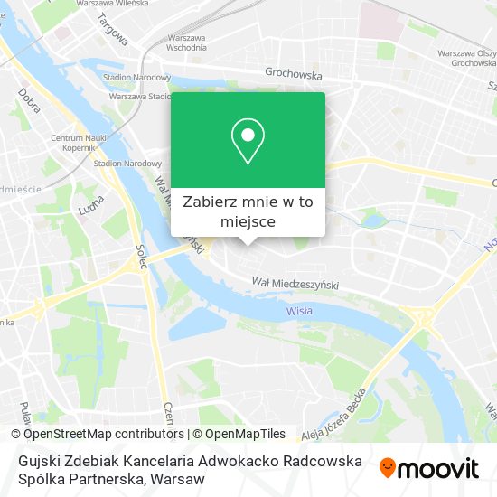 Mapa Gujski Zdebiak Kancelaria Adwokacko Radcowska Spólka Partnerska