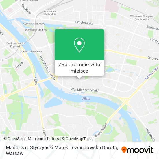 Mapa Mador s.c. Styczyński Marek Lewandowska Dorota