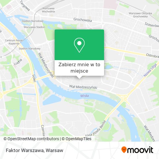 Mapa Faktor Warszawa