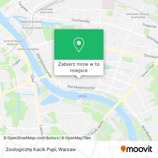 Mapa Zoologiczny Kacik Pupi