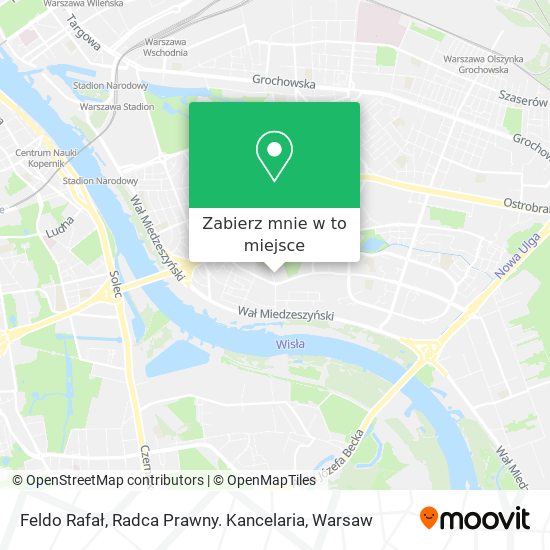 Mapa Feldo Rafał, Radca Prawny. Kancelaria