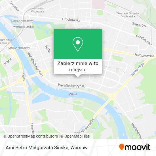 Mapa Ami Petro Małgorzata Sińska