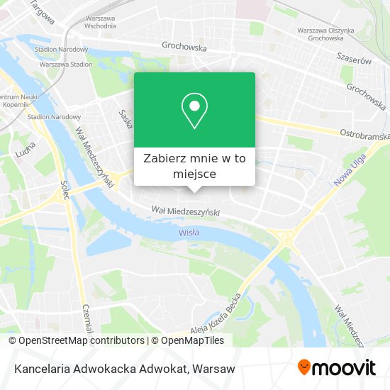 Mapa Kancelaria Adwokacka Adwokat