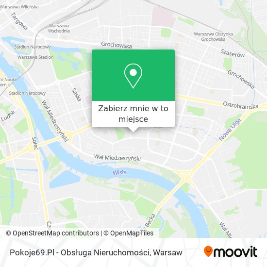 Mapa Pokoje69.Pl - Obsługa Nieruchomości