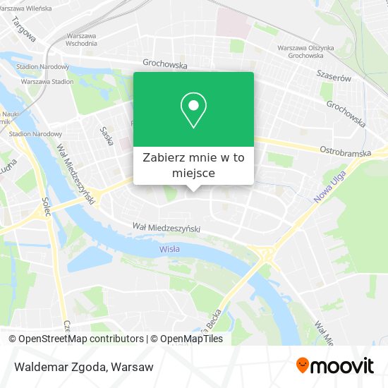 Mapa Waldemar Zgoda