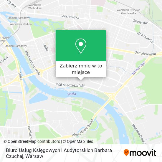 Mapa Biuro Usług Księgowych i Audytorskich Barbara Czuchaj