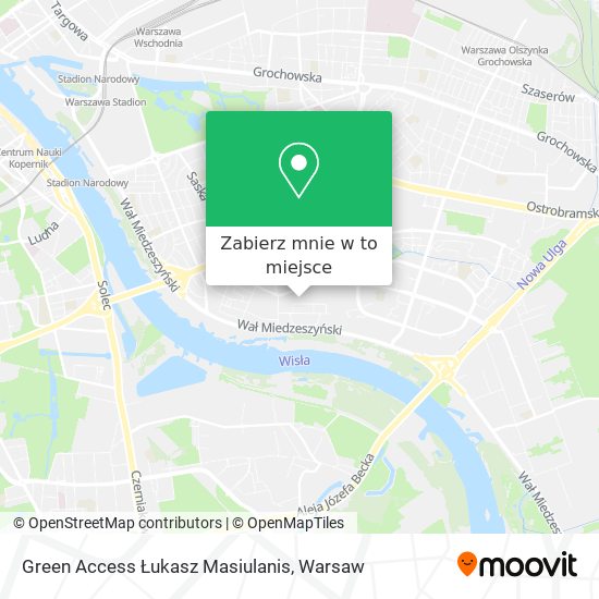 Mapa Green Access Łukasz Masiulanis